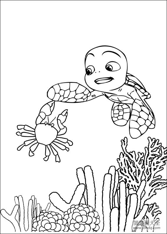 a turtle tale coloring pages - photo #27