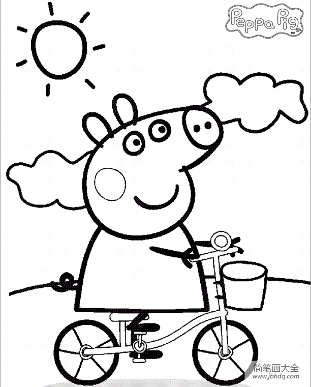 手绘 粉小猪 可爱的卡通猪 手机 壁纸 卡通图片 二次元 平铺 壁纸