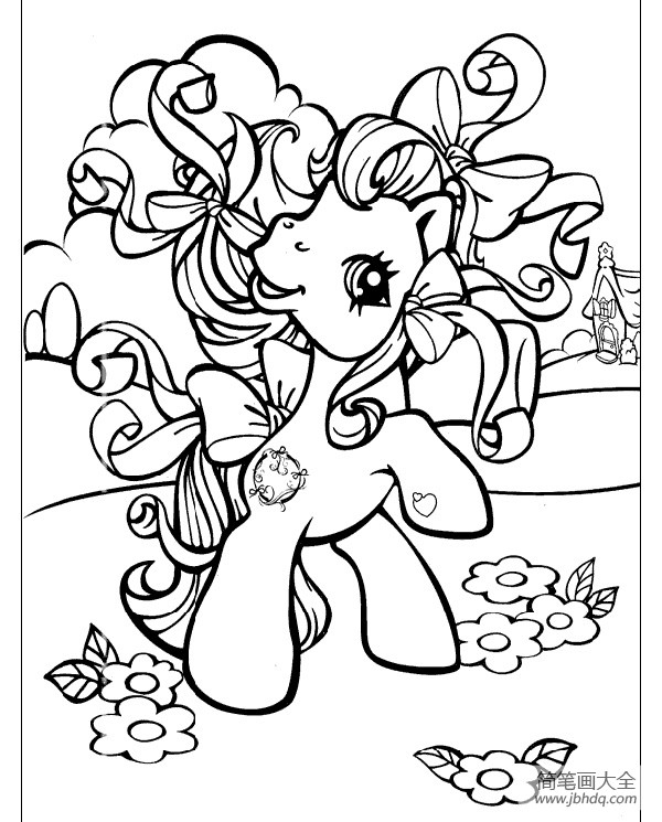 my little pony g3 coloring pages - photo #29