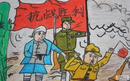 红军长征80周年绘画图片