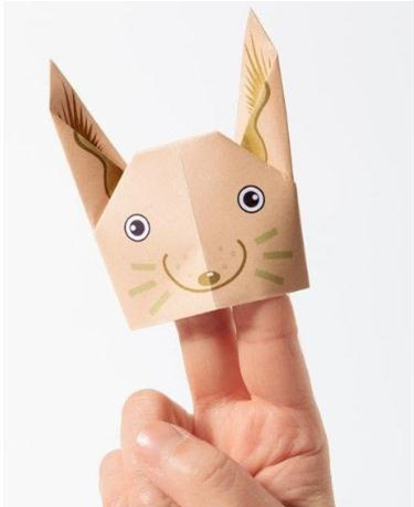 小兔子手指玩偶制作步骤