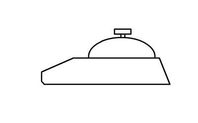 简笔画动画教程之坦克的绘画分解步骤