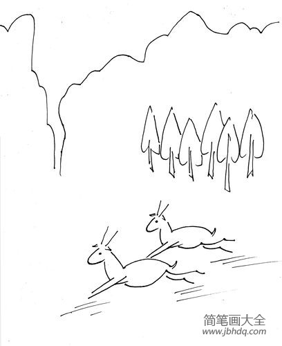 山羊的简笔画方法介绍