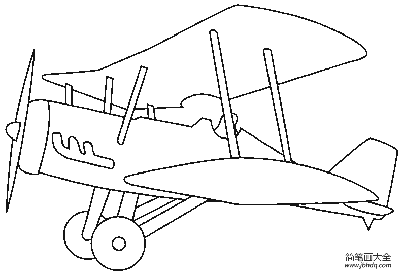 各种战斗机 飞机模型简笔画