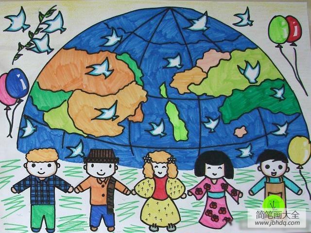 庆六一儿童画 六一国际儿童节