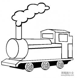 火车图片 简单的火车头简笔画画法