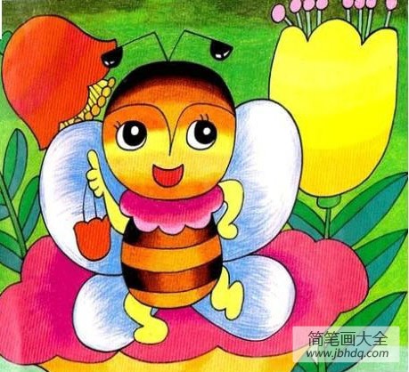 儿童画教案 小蜜蜂