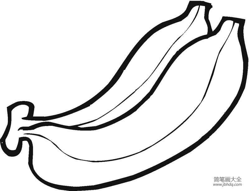 香蕉的画法大全