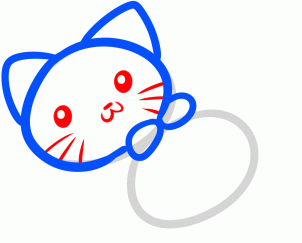 如何画小猫简笔画