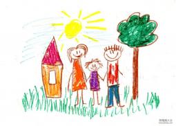 幸福一家人国外儿童画在线下载