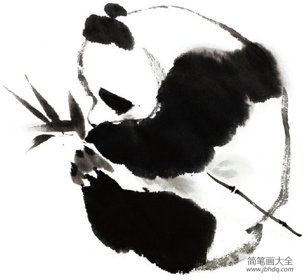国画熊猫的绘画技法