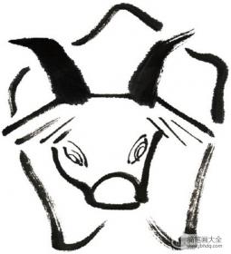 水墨十二生肖丑牛的绘画技法