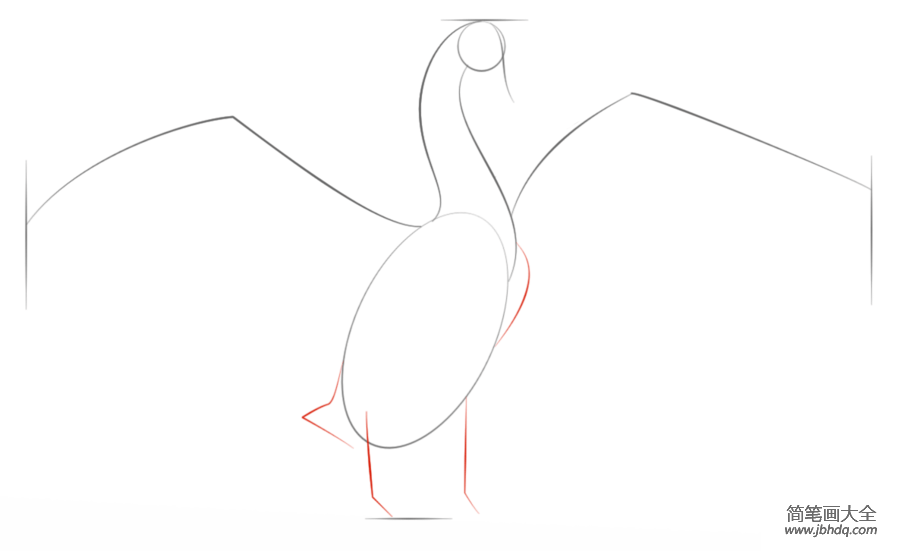 如何画天鹅
