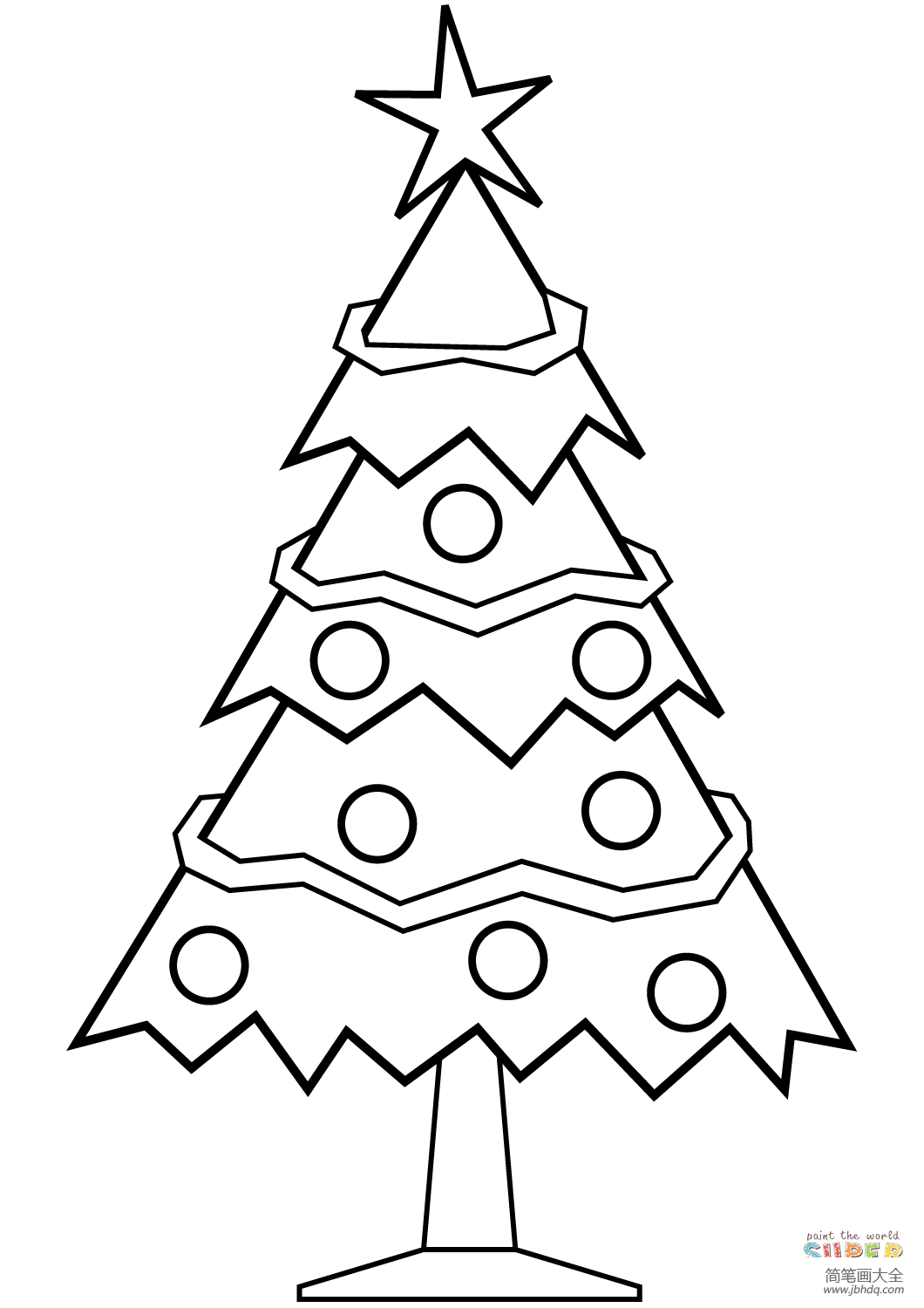 简单的圣诞树