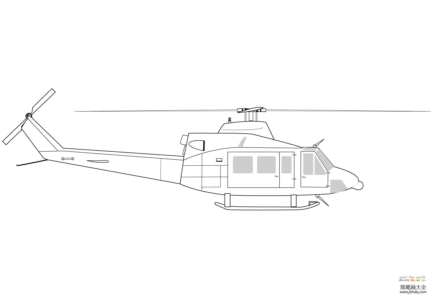 贝尔412直升机