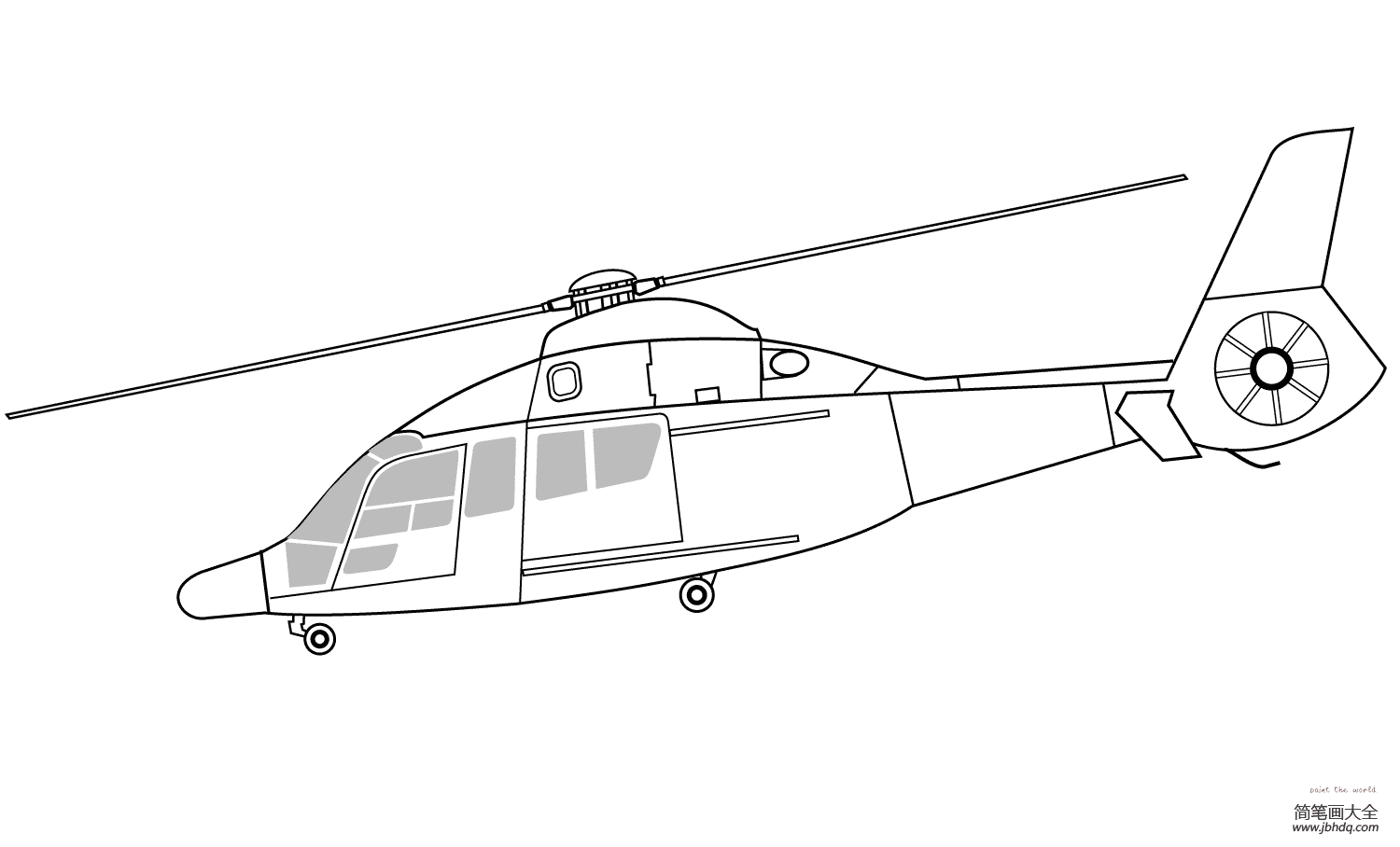 救援直升机