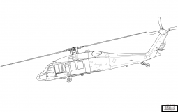 黑鹰直升机