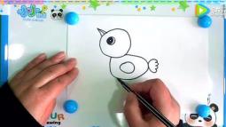 简笔画视频教程 幼儿基础简笔画小鸡的画法
