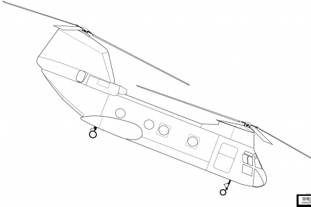 波音ch - 46海上骑士直升机