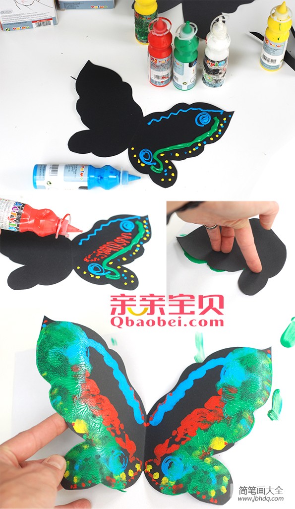 蝴蝶手工制作步骤手工制作蝴蝶的方法步骤