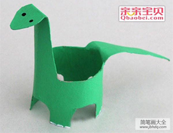卷纸筒恐龙制作方法