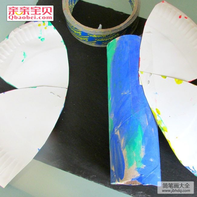 废物利用制作彩色蝴蝶制作方法