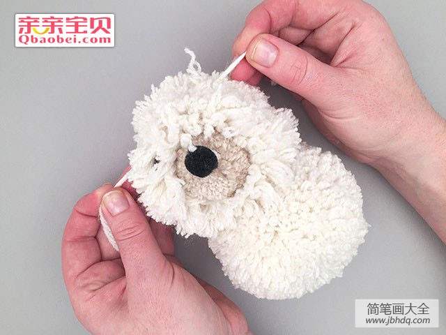 毛线玩具狗制作方法