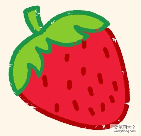 神奇简笔画 草莓