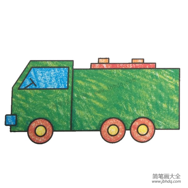 幼儿学画货车2