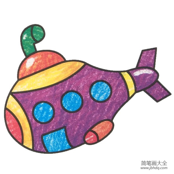 幼儿学画潜艇2