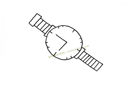 简单的手表简笔画图片