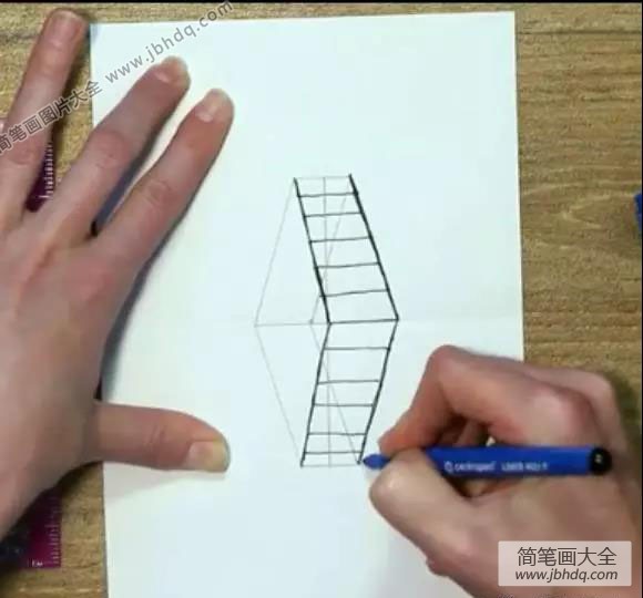 3D简笔画教程：梯子