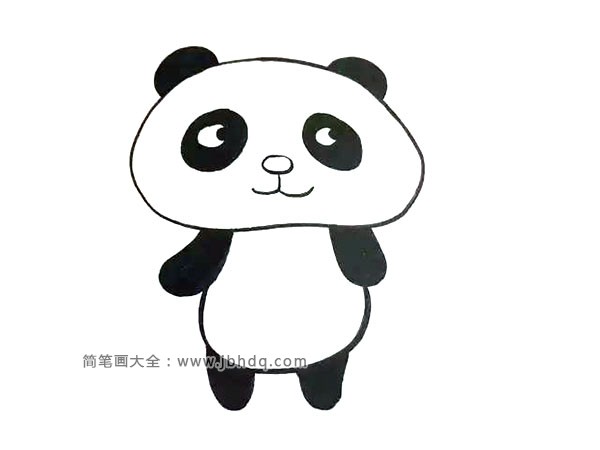 分步学画：熊猫