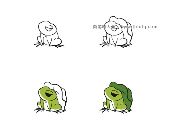 旅行青蛙的画法6