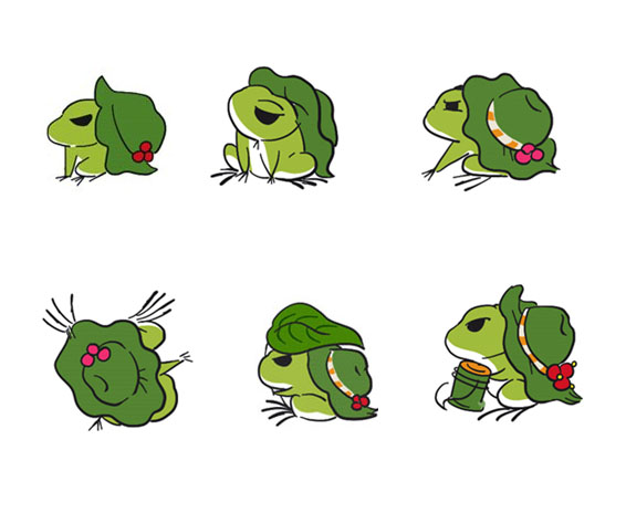 旅行青蛙的6种画法步骤图