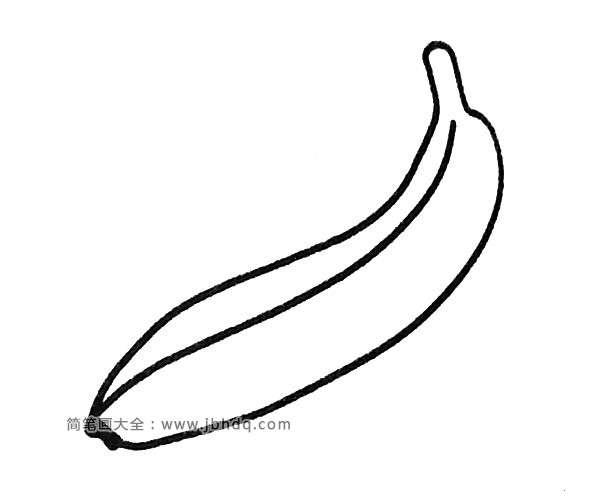 香蕉简笔画图片1