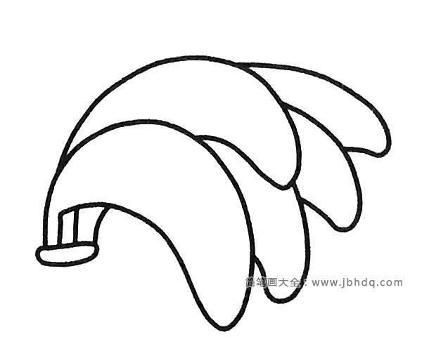 香蕉简笔画图片3