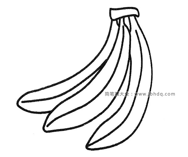 香蕉简笔画图片4