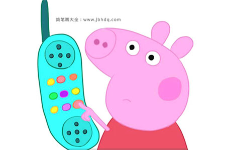粉红小猪之小猪佩奇与电话