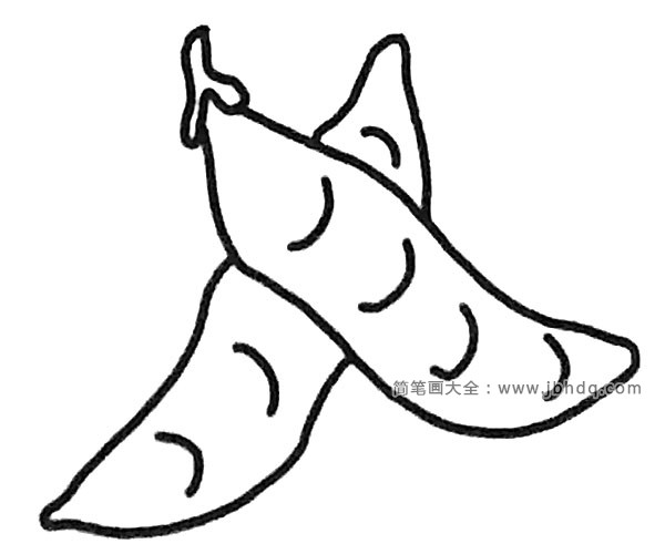 豌豆简笔画图片5