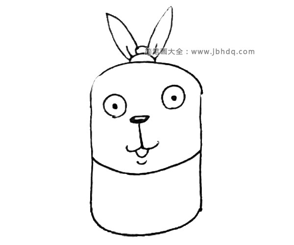 兔子的三瓣嘴的画法图片