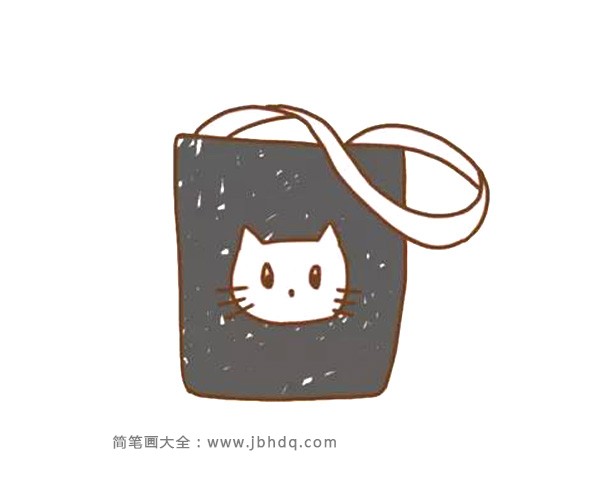 可爱的小猫背包