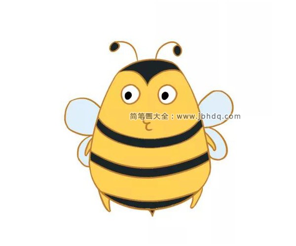 卡通蜜蜂简笔画图片3