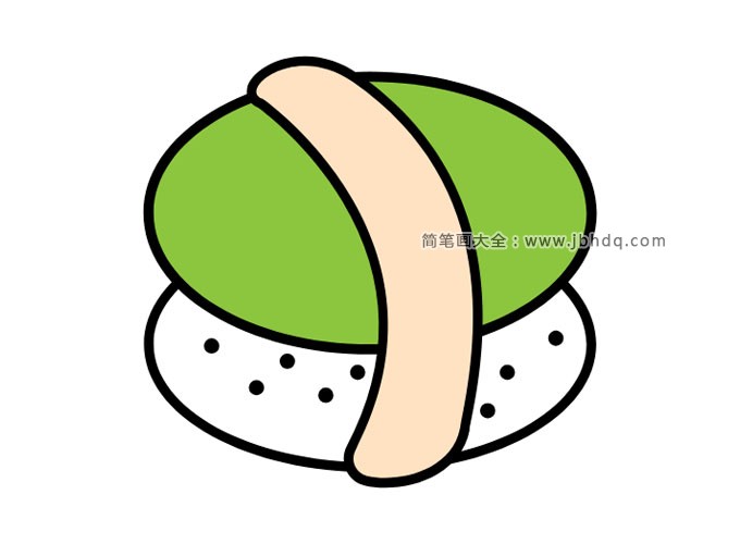 寿司简笔画图片3