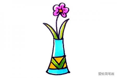 儿童轻松学画花瓶