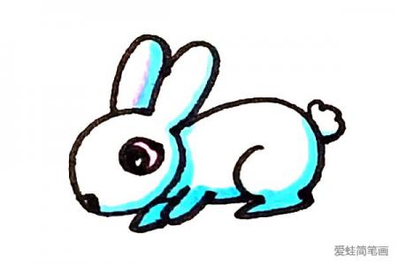 轻松学画小兔子