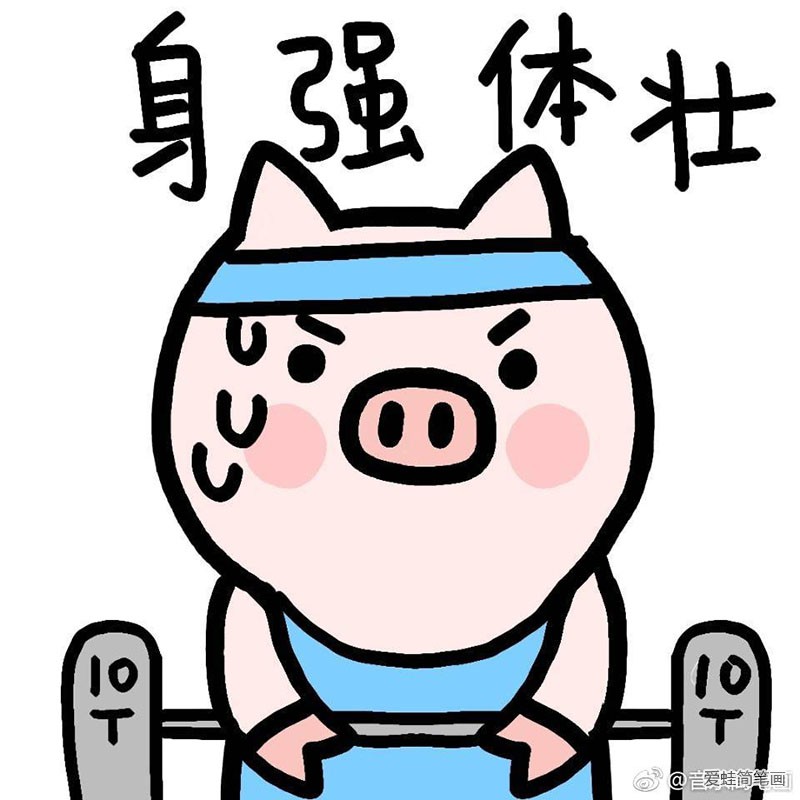 可爱的猪猪表情7