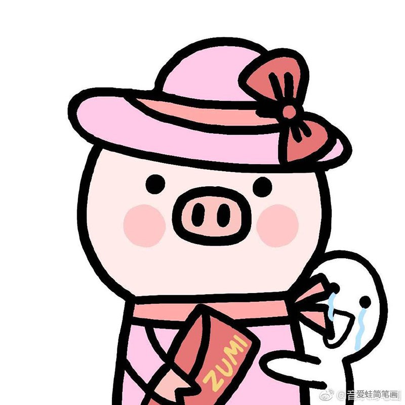 可爱的猪猪表情图片3