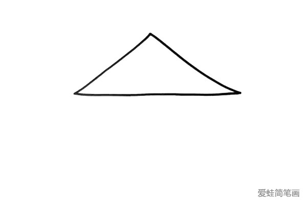 1.马戏团大棚的顶部是一个三角形的造型。