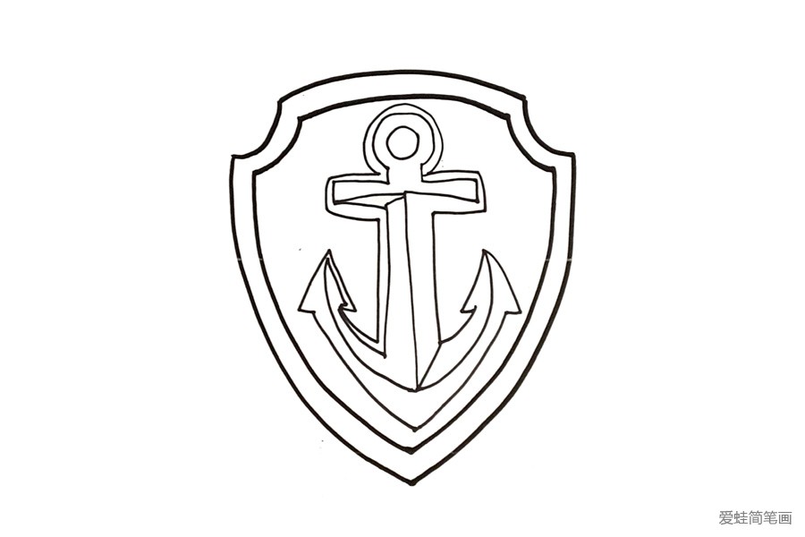 水上救生员路马的徽章